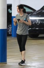 COURTENEY COX Arrives at a Gym in Beverly Hills 03/19/2024