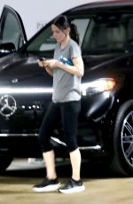 COURTENEY COX Arrives at a Gym in Beverly Hills 03/19/2024
