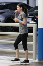 COURTENEY COX Arrives at a Gym in Beverly Hills 03/19/2024