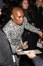 CYNTHIA ERIVO Leaves Louis Vuitton After-party in Paris 03/05/2024