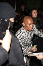CYNTHIA ERIVO Leaves Louis Vuitton After-party in Paris 03/05/2024