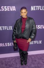 D. WOODS at Girls5eva Premiere in New York 03/07/2024