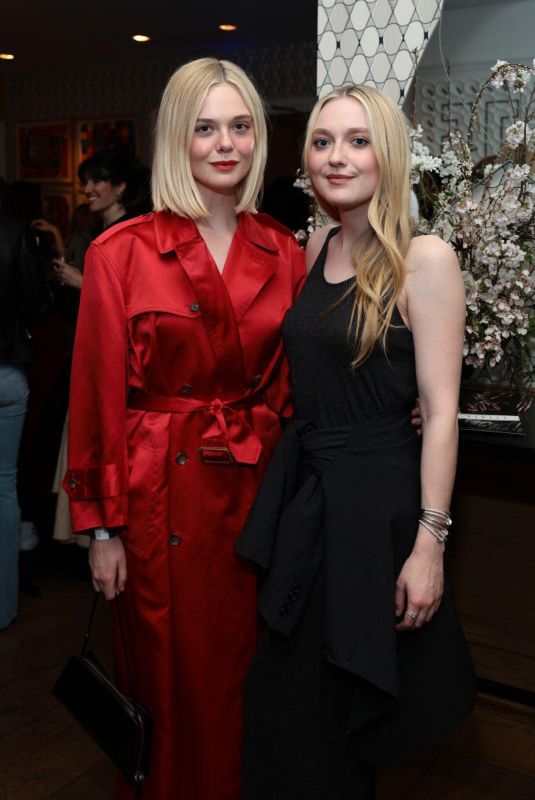 DAKOTA and ELLE FANNING at Ripley NY Tastemaker Event in New York 03/26/2024