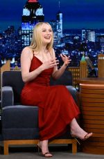 DAKOTA FANNING at Tonight Show Starring Jimmy Fallon in New York 03/25/2024