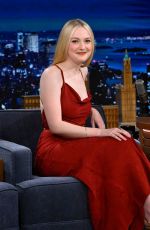 DAKOTA FANNING at Tonight Show Starring Jimmy Fallon in New York 03/25/2024