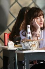 DAKOTA JOHNSON and Alessandro Michele Out in Rome 03/24/2024
