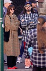 DAKOTA JOHNSON and Alessandro Michele Out in Rome 03/24/2024