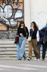 DAKOTA JOHNSON and Blake Lee Out with a Friend in Rome 03/22/2024