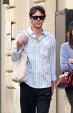 DAKOTA JOHNSON and Chris Martin Out in Rome 03/21/2024
