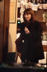 DAKOTA JOHNSON Out for Dinner with Friends at Rocco Restaurant in Rome 03/20/2024