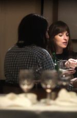 DAKOTA JOHNSON Out for Dinner with Friends at Rocco Restaurant in Rome 03/20/2024