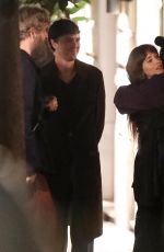 DAKOTA JOHNSON Out for Dinner with Friends at Rocco Restaurant in Rome 03/20/2024