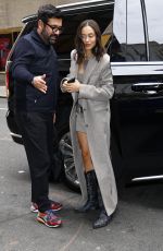 DANIELA MELCHIOR Arrives at NBC Studios in New York 03/20/2024