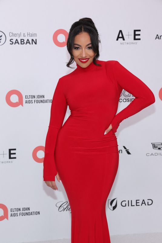 DANIELLE LARRACUENTE at 32nd Annual Elton John AIDS Foundation Academy Awards Viewing Party in West Hollywood 03/10/2024