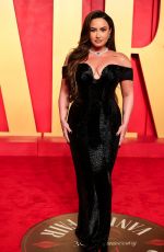 DEMI LOVATO at Vanity Fair Oscar Party in Beverly Hills 03/10/2024