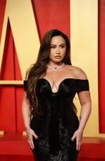 DEMI LOVATO at Vanity Fair Oscar Party in Beverly Hills 03/10/2024