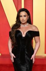 DEMI LOVATO at Vanity Fair Oscar Party in Beverly Hills 03/10/2024