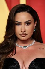 DEMI LOVATO at Vanity Fair Oscar Party in Beverly Hills 03/10/2024
