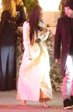 DEMI MOORE Leaves CAA Pre-Oscar Party in West Hollywood 03/08/2024