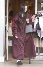 DEMI MOORE Shopping at English Rabbit in Beverly Hills 03/29/2024