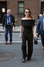 DIANE LANE Arrives Late Show With Stephen Colbert in New York 03/12/2024