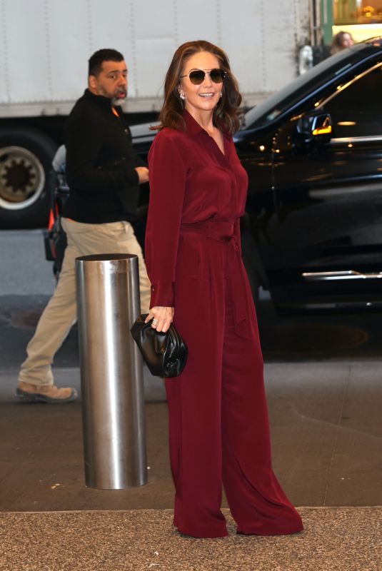 DIANE LANE at CBS Morning Show in Times Square 03/13/2024