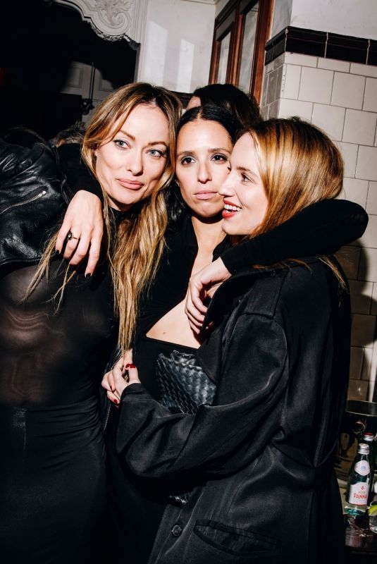 DIANNA AGRON and OLIVIA WILDE at Raf’s One Year Anniversary Cocktail Party in New York 03/15/2024