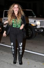 DREA DE MATTEO Out for Late Night Dinner at Craig