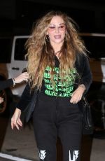 DREA DE MATTEO Out for Late Night Dinner at Craig
