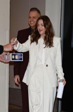DREW BARRYMORE and Ross Matthews Leaves CBS Studio in New York 03/27/2024