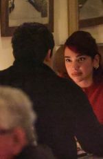 DUA LIPA and Callum Turner on a Dinner Date in Paris 03/24/2024