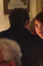 DUA LIPA and Callum Turner on a Dinner Date in Paris 03/24/2024