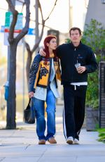 DUA LIPA and Callum Turner Out for Breakfast 03/15/2024