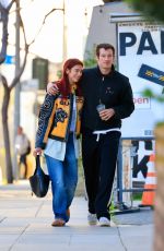 DUA LIPA and Callum Turner Out for Breakfast 03/15/2024
