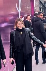 DUA LIPA Arrives at a Yves Saint Laurent Beauty Event in Paris 03/25/2024