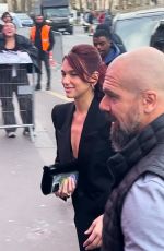 DUA LIPA Arrives at a Yves Saint Laurent Beauty Event in Paris 03/25/2024