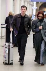 DUA LIPA Leaves a Train Station in London 03/26/2024