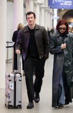 DUA LIPA Leaves a Train Station in London 03/26/2024