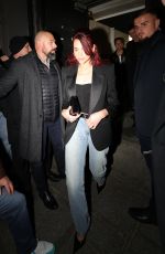 DUA LIPA Leaves Silencio Club Nightclub in Paris 03/25/2024