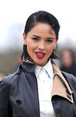 EIZA GONZALEZ  Arrives at Loewe Fashion Show at Paris Fashion Week 03/01/2024