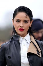 EIZA GONZALEZ  Arrives at Loewe Fashion Show at Paris Fashion Week 03/01/2024