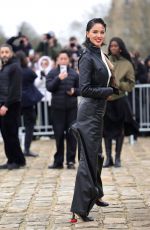 EIZA GONZALEZ  Arrives at Loewe Fashion Show at Paris Fashion Week 03/01/2024
