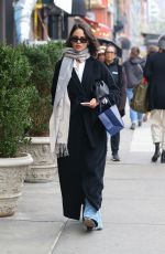 EIZA GONZALEZ Out and About in New York 03/27/2024