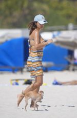 ELETTRA LAMBORGHINI Out at a Beach in Miami Beach 03/11/2024