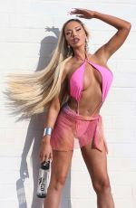 ELIZABETH CHEVALIER in Bikini for 138 Water Photoshoot in Malibu 03/29/2024