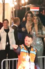 ELIZABETH HURLEY Leaves Vanity Fair Oscar Party in Beverly Hills 03/10/2024