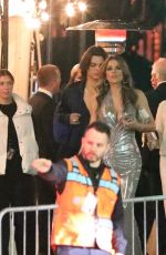 ELIZABETH HURLEY Leaves Vanity Fair Oscar Party in Beverly Hills 03/10/2024