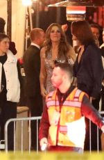 ELIZABETH HURLEY Leaves Vanity Fair Oscar Party in Beverly Hills 03/10/2024