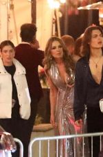 ELIZABETH HURLEY Leaves Vanity Fair Oscar Party in Beverly Hills 03/10/2024