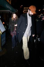 ELIZABETH, MARY-KATE and ASHLEY OLSEN Out for Dinner in Paris 03/01/2024